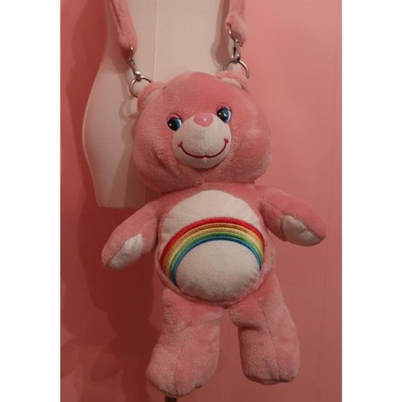 Dolls Kill Handbags - Dollskill Care Bear Plush Purse